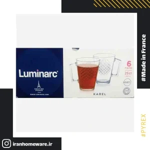 فنجان لومينارک کارل سايز 250 سی سی Luminarc Cup Karel 25 cl اصل فرانسه