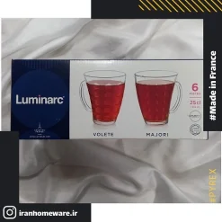 فنجان لومينارک ولت سايز 250 سی سی Luminarc Cup Volete 25 cl اصل فرانسه