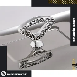 ظرف سوفله وارمردار طرح عربی استيل