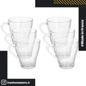 فنجان لومينارک شلغمی سایز 280 سی سی Luminarc Tempered Cup Mahak 28 cl