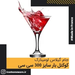 جام گیلاس لومینارک کوکتل بار سایز 300 سی سی اصل فرانسه