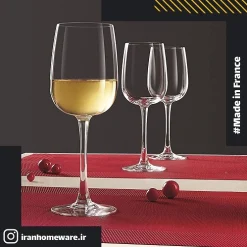 جام گیلاس لومینارک ورسالیس سایز 270 سی سی اصل فرانسه