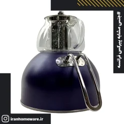 کتری و قوری پیرکس مدل سوتی بنفش مات New