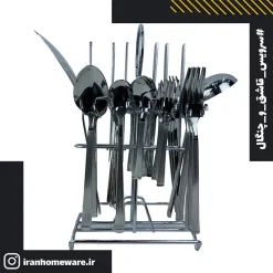 سرویس قاشق و چنگال 38 پارچه رومیزی رومانزو - طرح 2