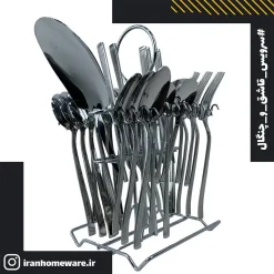 سرویس قاشق و چنگال 38 پارچه رومیزی رومانزو - طرح 2