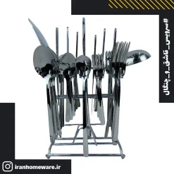 سرویس قاشق و چنگال 38 پارچه رومیزی رومانزو - طرح 3