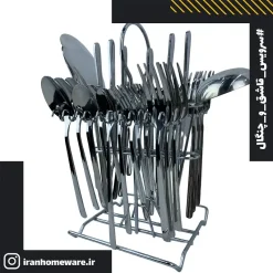 سرویس قاشق و چنگال 38 پارچه رومیزی رومانزو - طرح 3