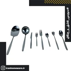 سرویس قاشق و چنگال 38 پارچه رومیزی رومانزو - طرح 4