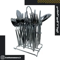 سرویس قاشق و چنگال 38 پارچه رومیزی رومانزو - طرح 4