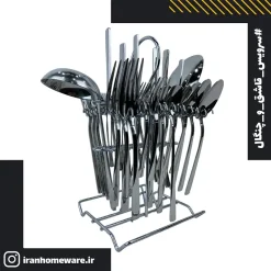 سرویس قاشق و چنگال 38 پارچه رومیزی رومانزو - طرح 6