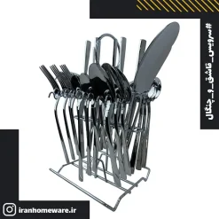 سرویس قاشق و چنگال 38 پارچه رومیزی رومانزو - طرح 6