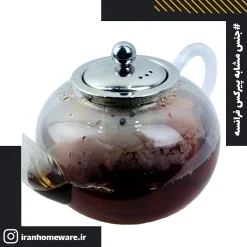 قوری پیرکس مدل 2001 تمام بروسیلیکات ( جنس مشابه پیرکس فرانسه )