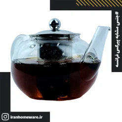 قوری پیرکس مدل 2003 تمام بروسیلیکات ( جنس مشابه پیرکس فرانسه )