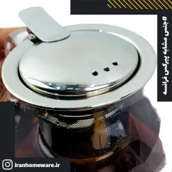 قوری پیرکس مدل 2005 تمام بروسیلیکات ( جنس مشابه پیرکس فرانسه )