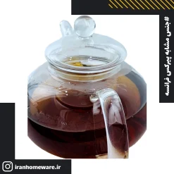 قوری پیرکس مدل 2007 تمام بروسیلیکات ( جنس مشابه پیرکس فرانسه )