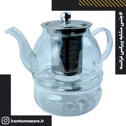 قوری پیرکس مدل 2012 تمام بروسیلیکات ( جنس مشابه پیرکس فرانسه )