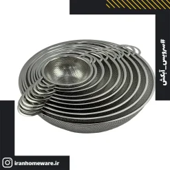 سرویس 10 پارچه آبکش دسته دار Venti تمام استیل ضد زنگ درجه 1