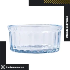ظرف پیرکس رمکین دایره ای شکل به قطر 10 سانت اصل فرانسه 169B000 - PYREX