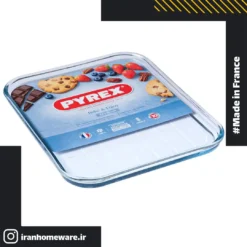 سینی پیرکس 32x26 سانتی مناسب سرو غذا اصل فرانسه