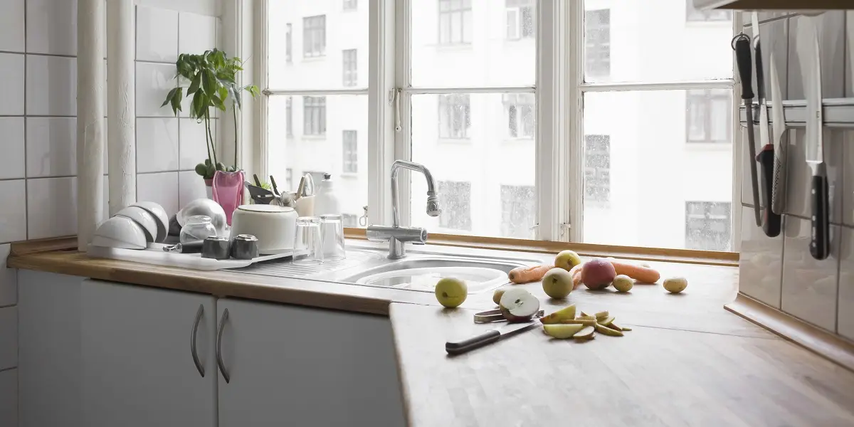 چگونه سینک آشپزخانه را تمیز کنیم ؟