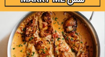 رسپی جوجه هواپز با سس Marry Me