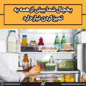 یخچال شما بیش از همه به تمیز کردن نیاز دارد